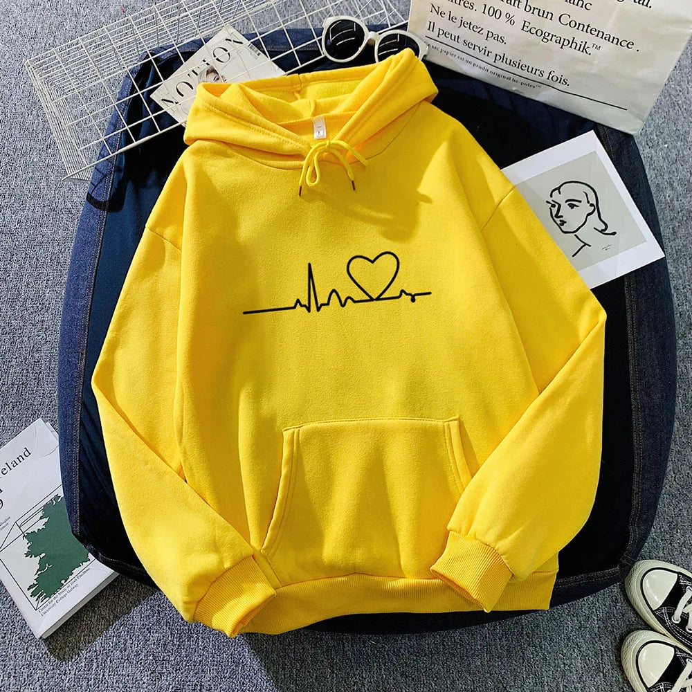 Women Loose Hoodies C'EST LA VIE