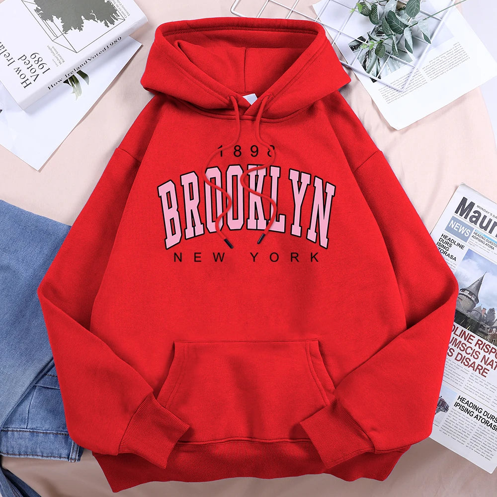 1898 Brooklyn Women Hoodies