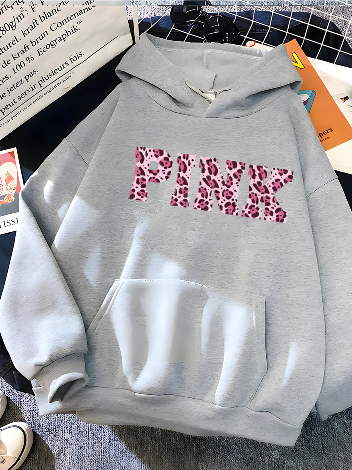 Women Soft Casual Loose Sweatshirt