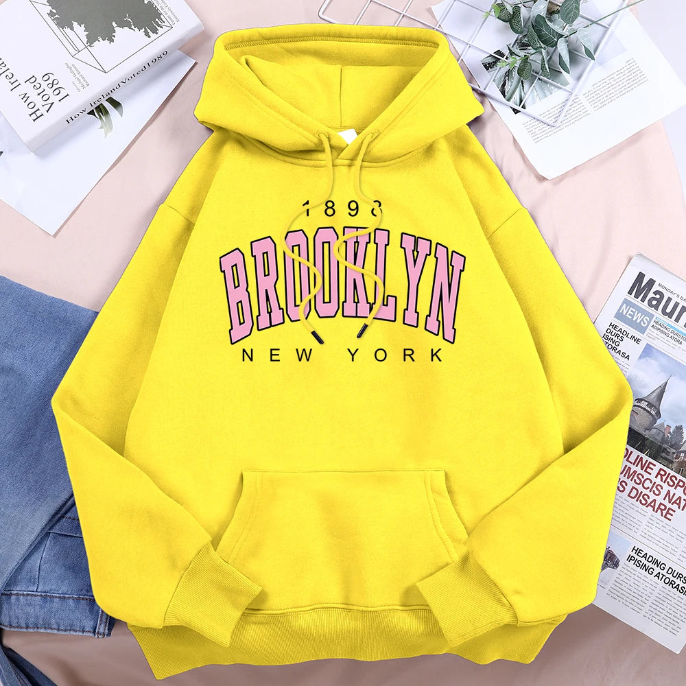 1898 Brooklyn Women Hoodies