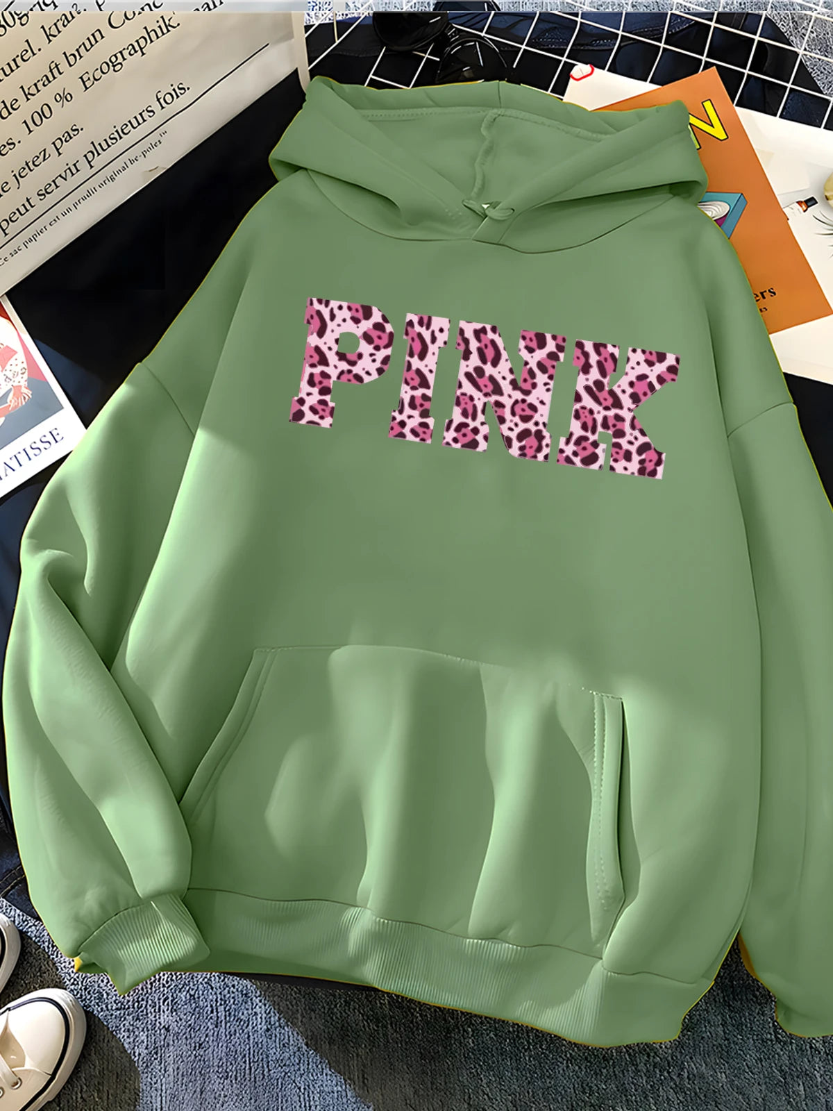 Women Soft Casual Loose Sweatshirt
