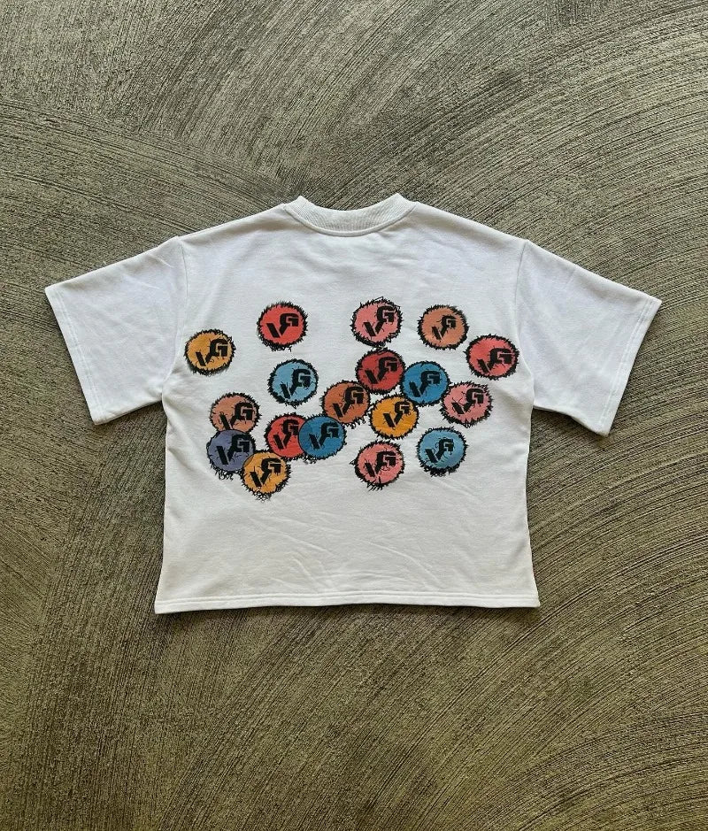 Oversized YEAT Print short sleeve T-shirt