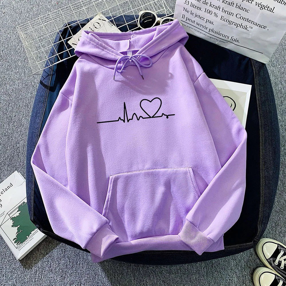 Women Loose Hoodies C'EST LA VIE