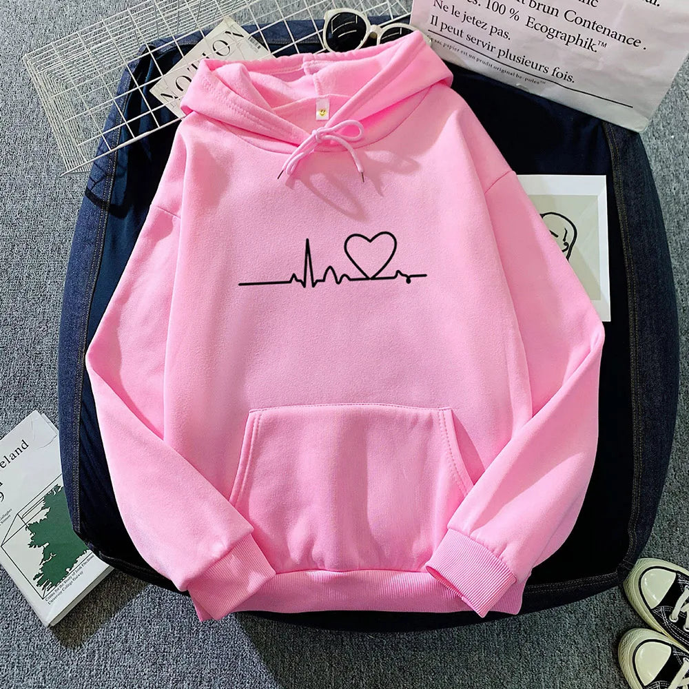 Women Loose Hoodies C'EST LA VIE
