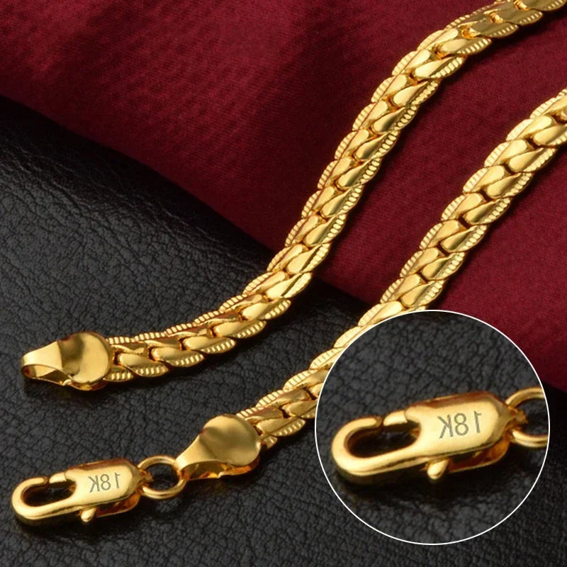 Necklace Chain For Woman Men