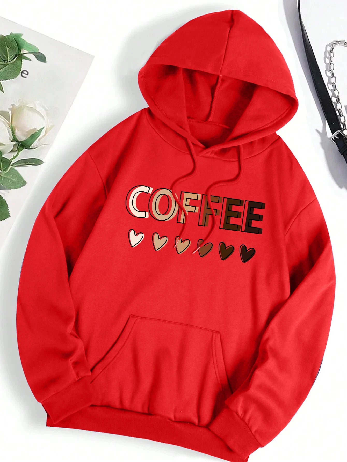 Women's Love Coffee Graphic Hoodie