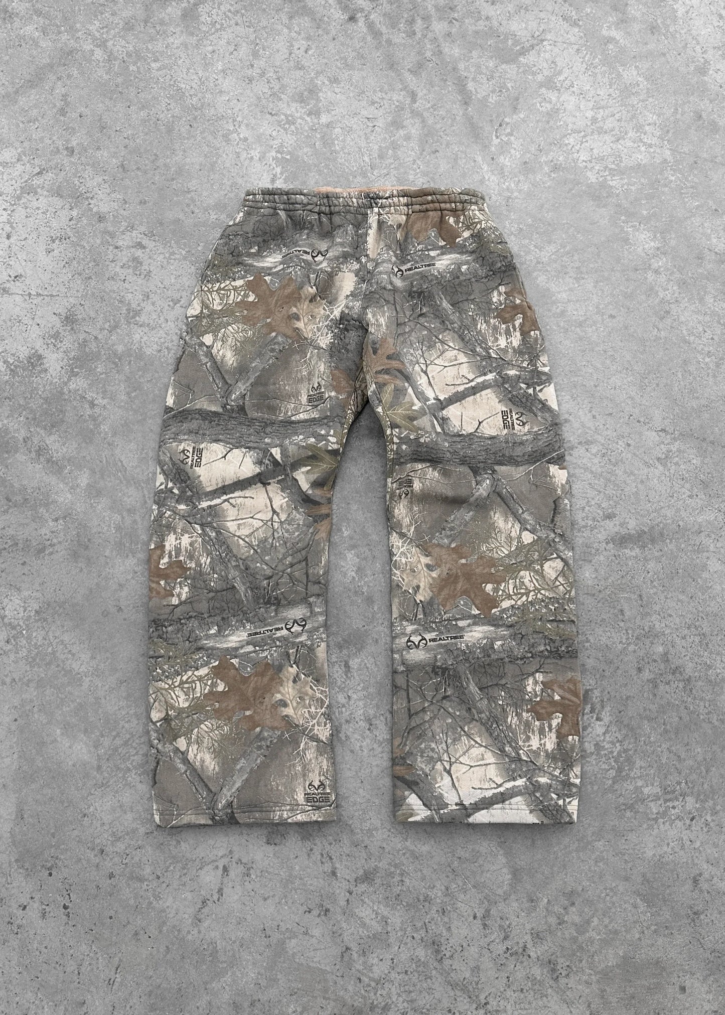 Baggy Camouflage Pattern Sweat Pants Men Oversized
