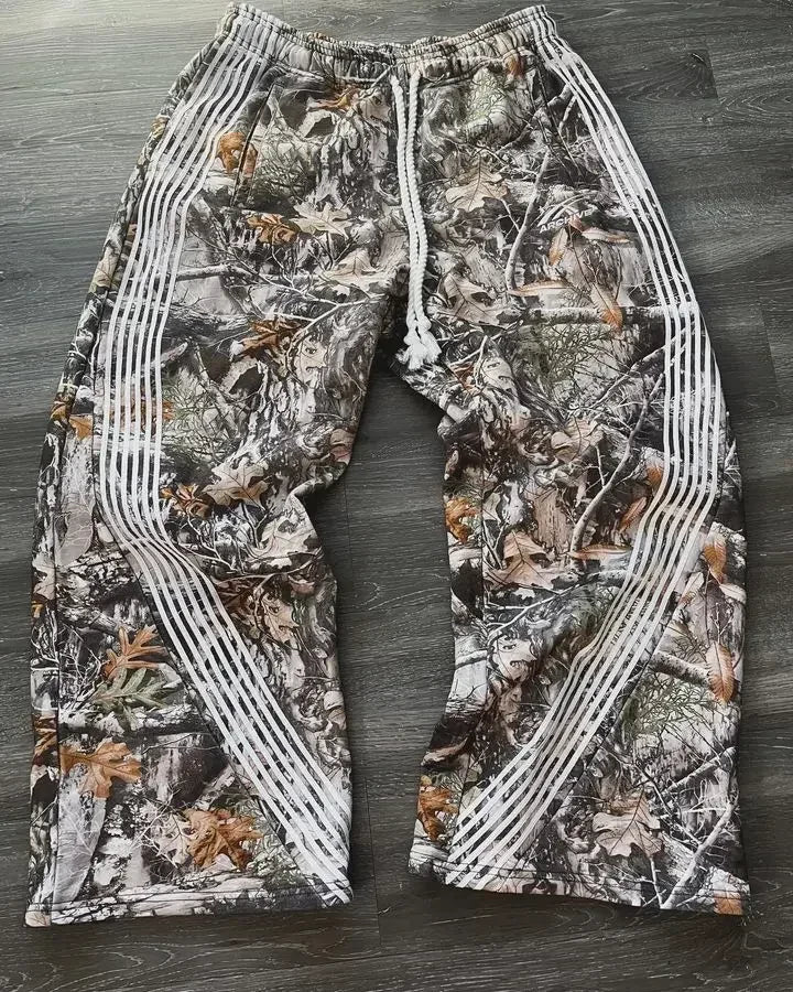 5 Graphic Baggy Casual Pants
