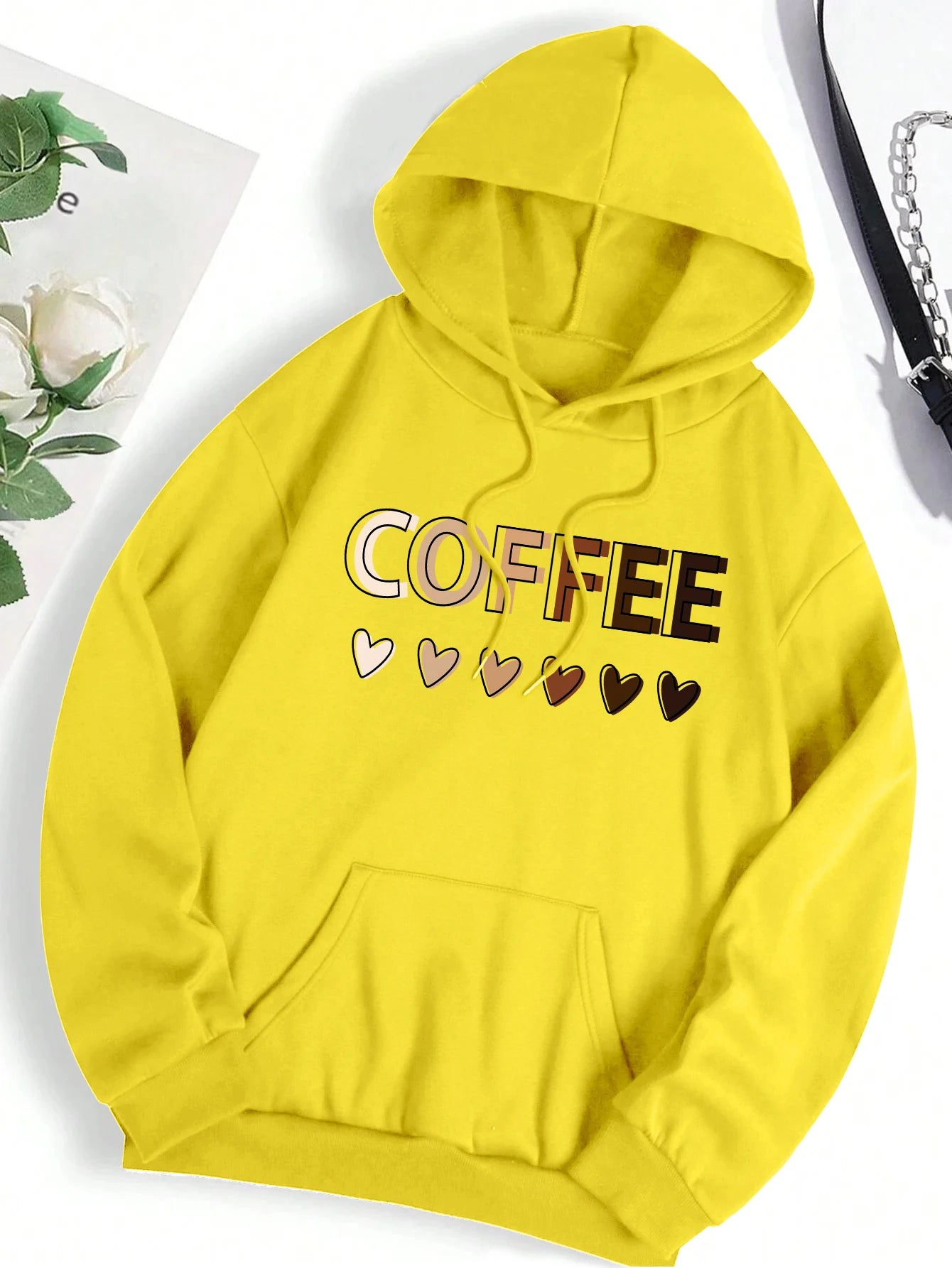 Women's Love Coffee Graphic Hoodie