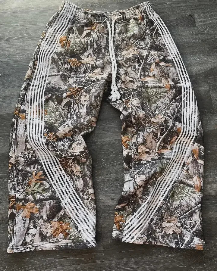 5 Graphic Baggy Casual Pants