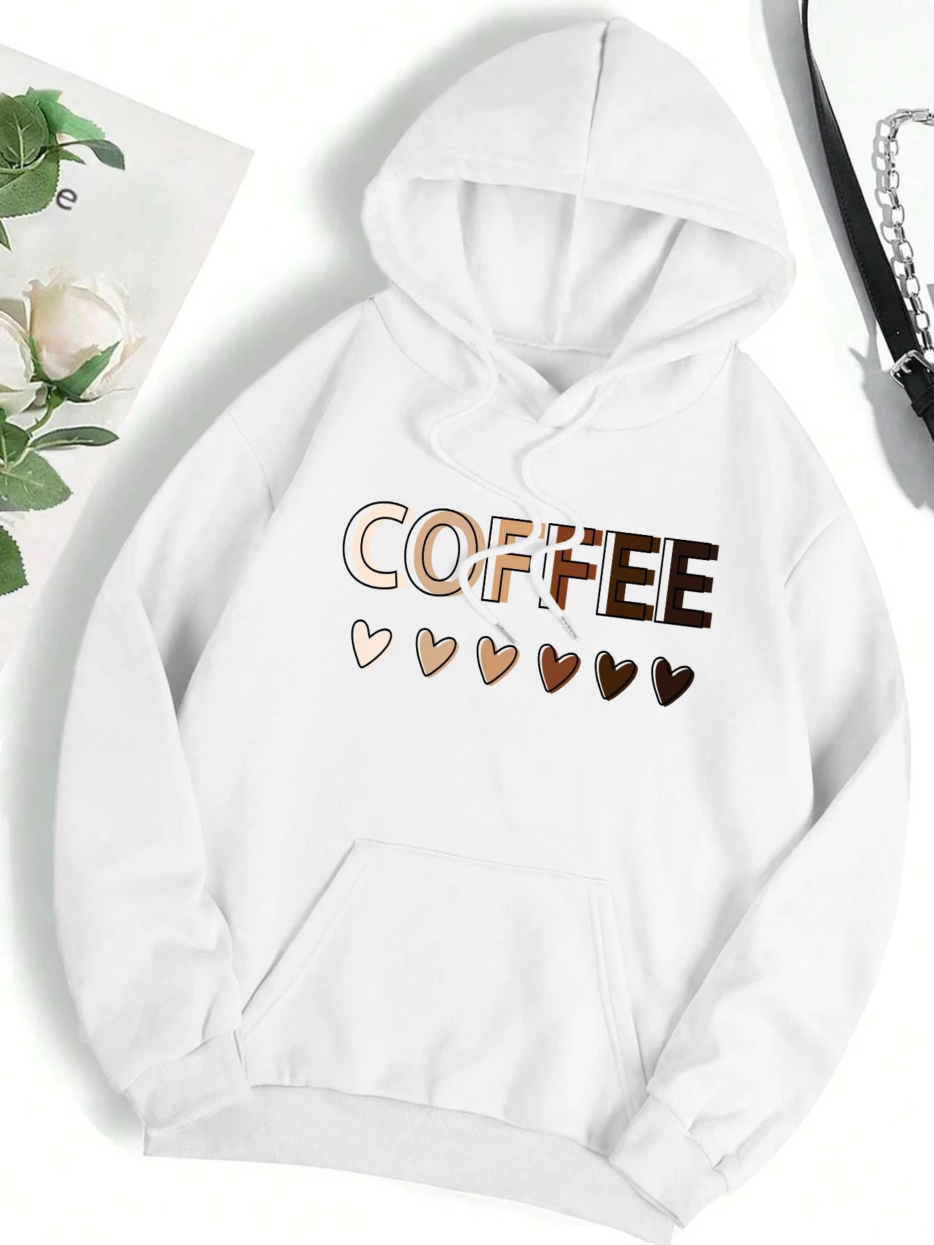 Women's Love Coffee Graphic Hoodie