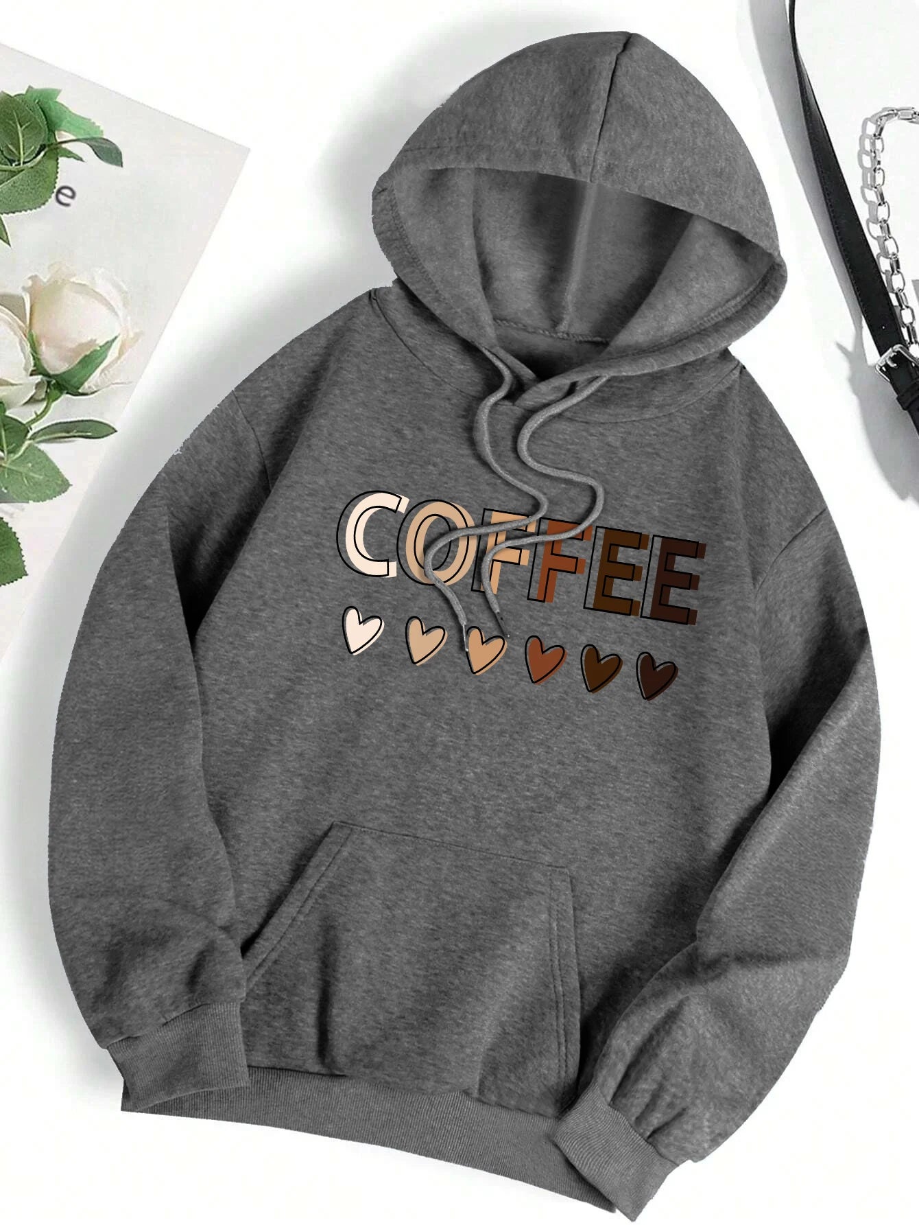 Women's Love Coffee Graphic Hoodie