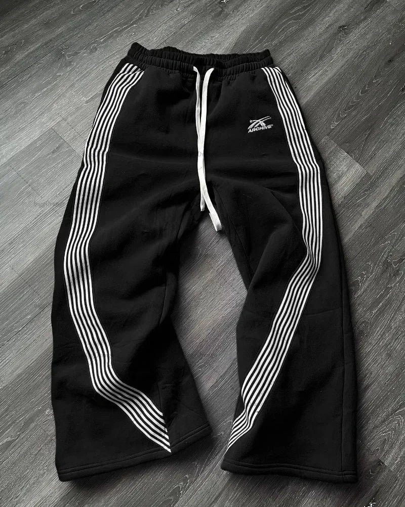 5 Graphic Baggy Casual Pants