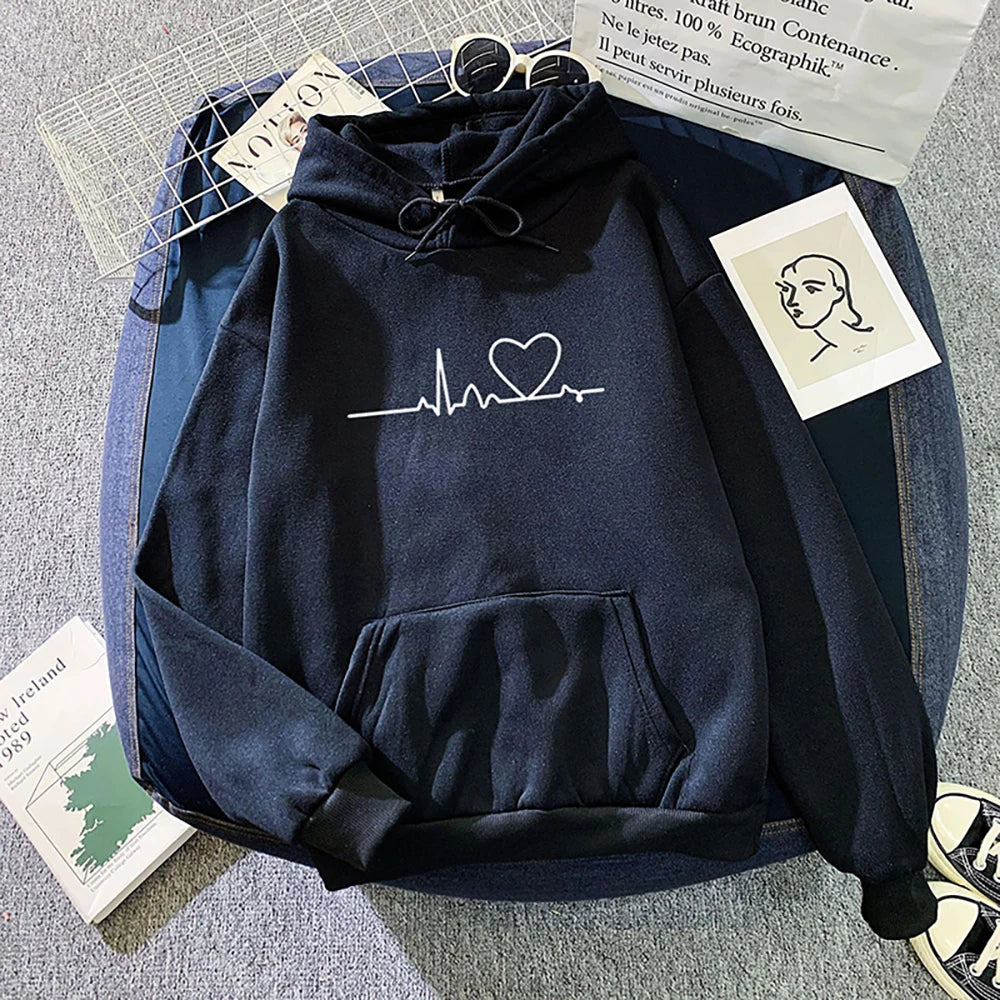 Women Loose Hoodies C'EST LA VIE