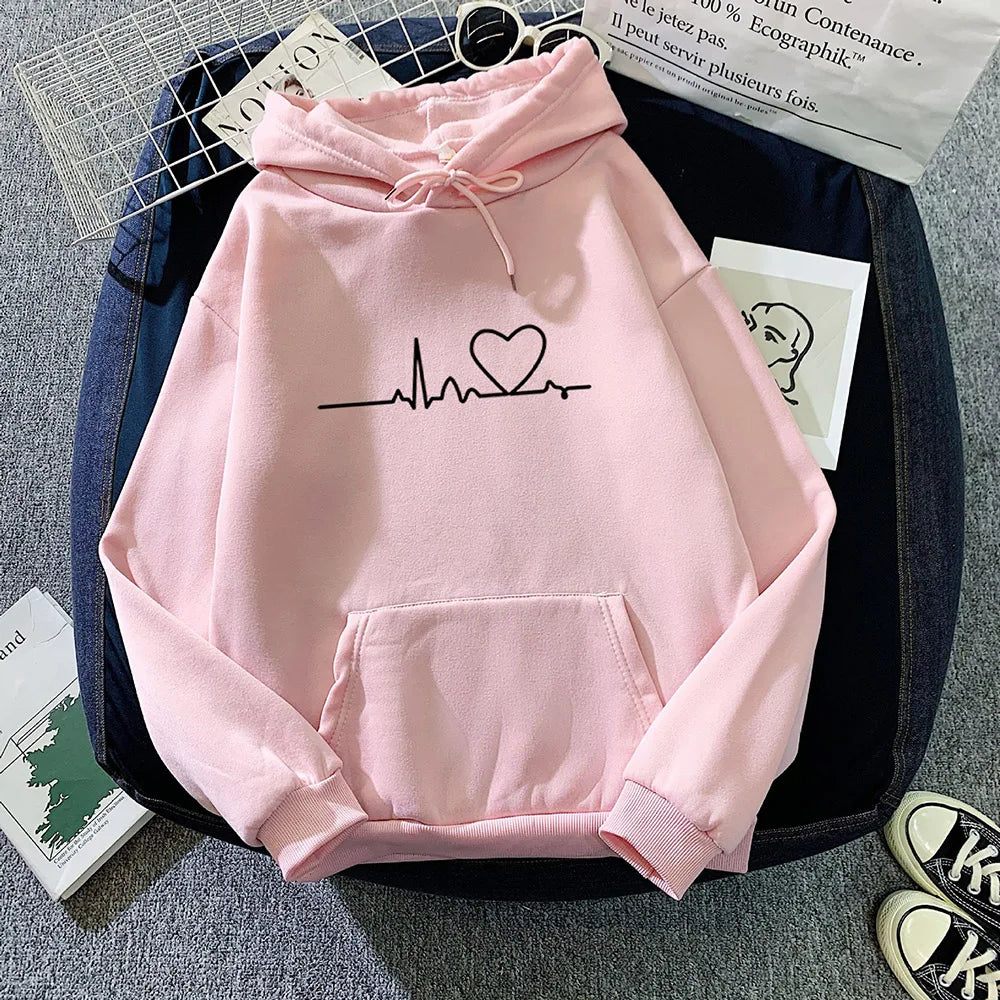 Women Loose Hoodies C'EST LA VIE