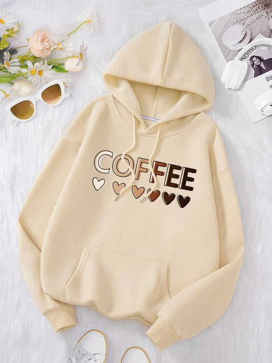 Women's Love Coffee Graphic Hoodie