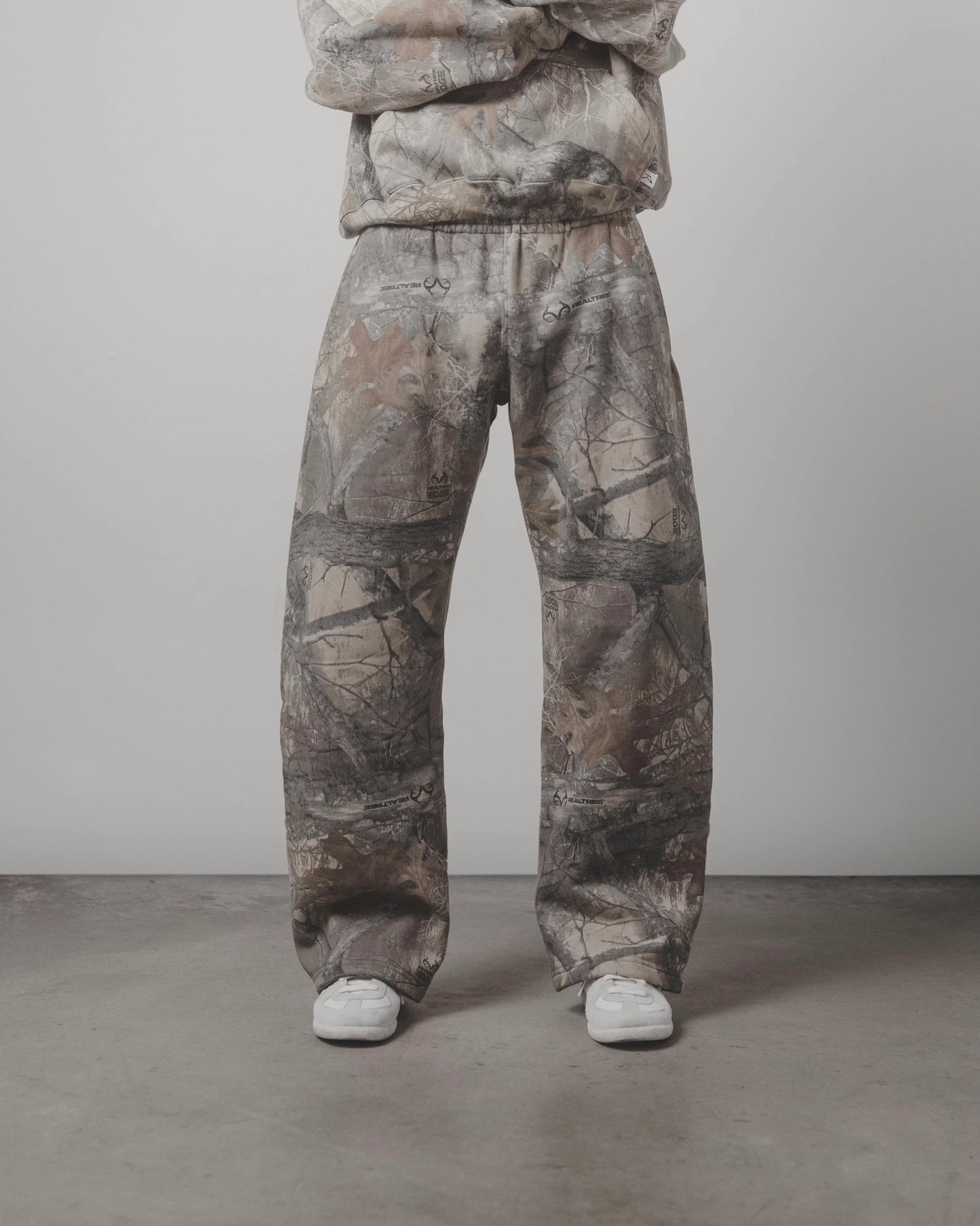 Baggy Camouflage Pattern Sweat Pants Men Oversized