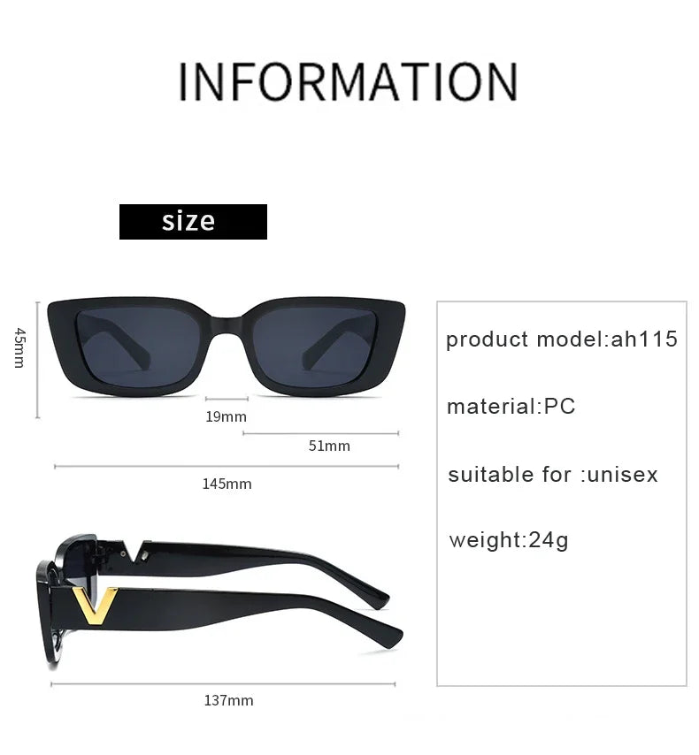 Cat Eye Sunglasses UV Protected