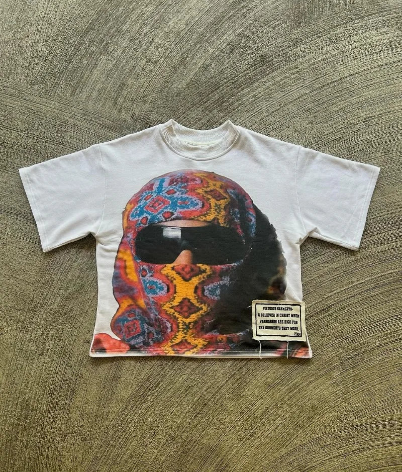 Oversized YEAT Print short sleeve T-shirt