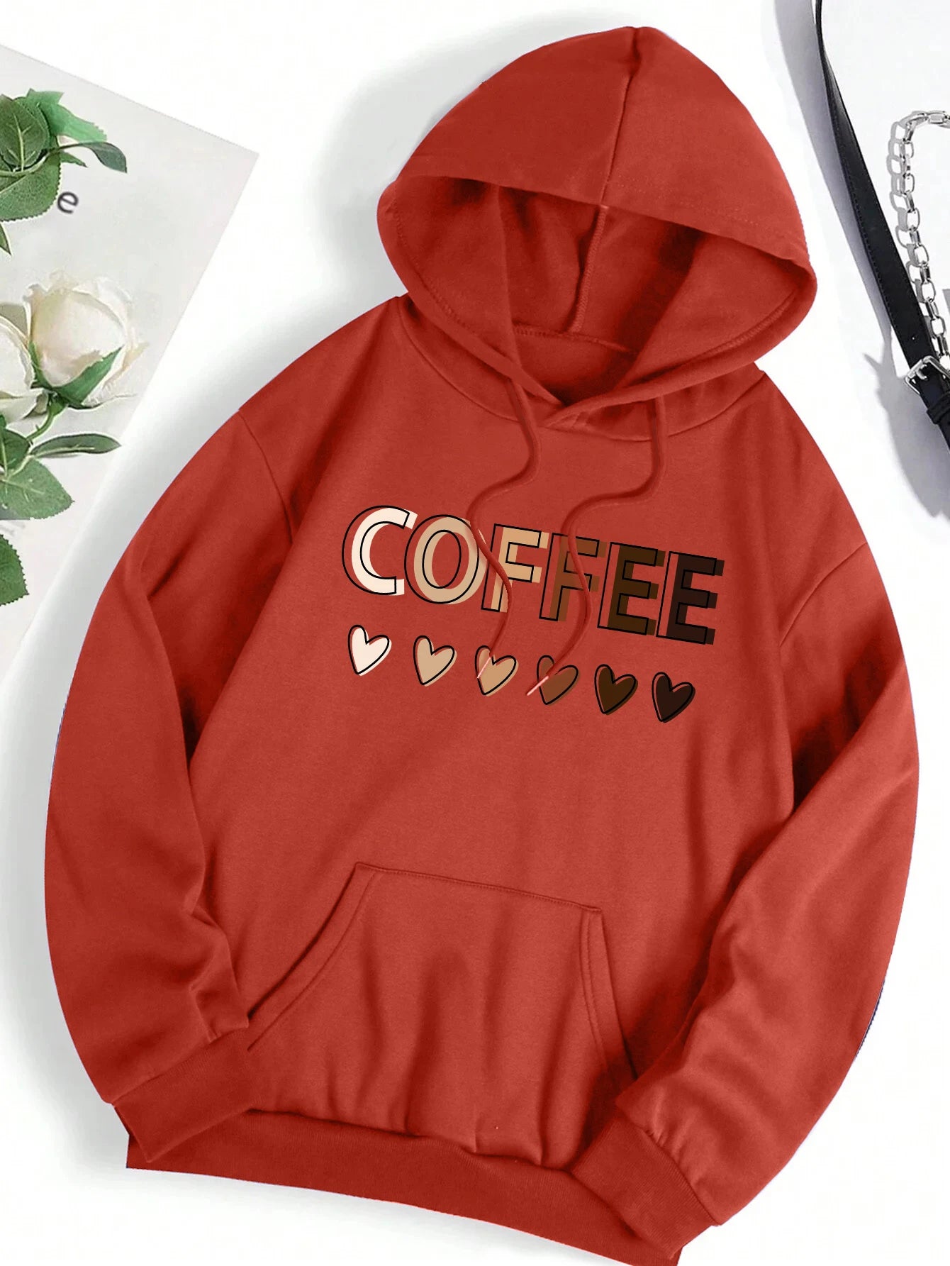 Women's Love Coffee Graphic Hoodie