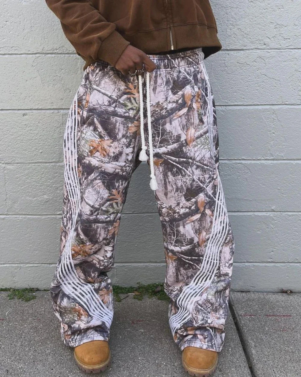 5 Graphic Baggy Casual Pants