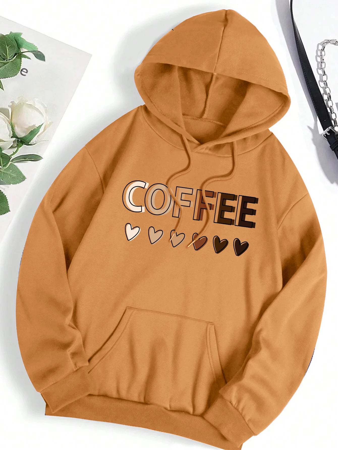 Women's Love Coffee Graphic Hoodie